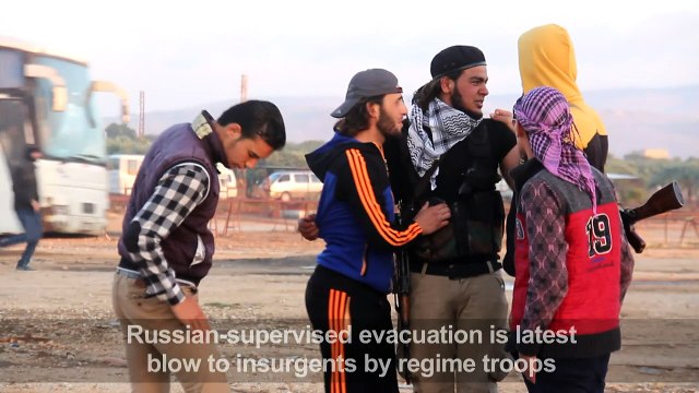 Rebels evacuated from Syria's Homs arrive in Idlib