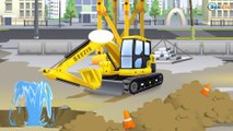 Real Diggers - Excavator Truck Colors Trucks for Children Learning Educational Video | Kids Cartoon