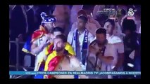 Sergio Ramos cantando Despacito en Cibeles Luis Fonsi & Daddy Yankee