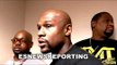 Floyd Mayweather Diamond Covered Headset Tells Seckbch Who He's Listening To