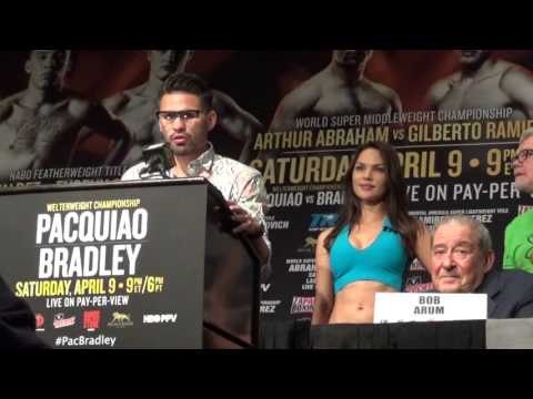 BOXING STAR JOSE REMIREZ fights on pacquiao vs bradley 3 card EsNews Boxing