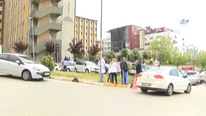 Mehmet Akif Kalp ve Damar Hastanesi'nin Ek Hizmet Binası İnşaatında Yangın Çıktı.