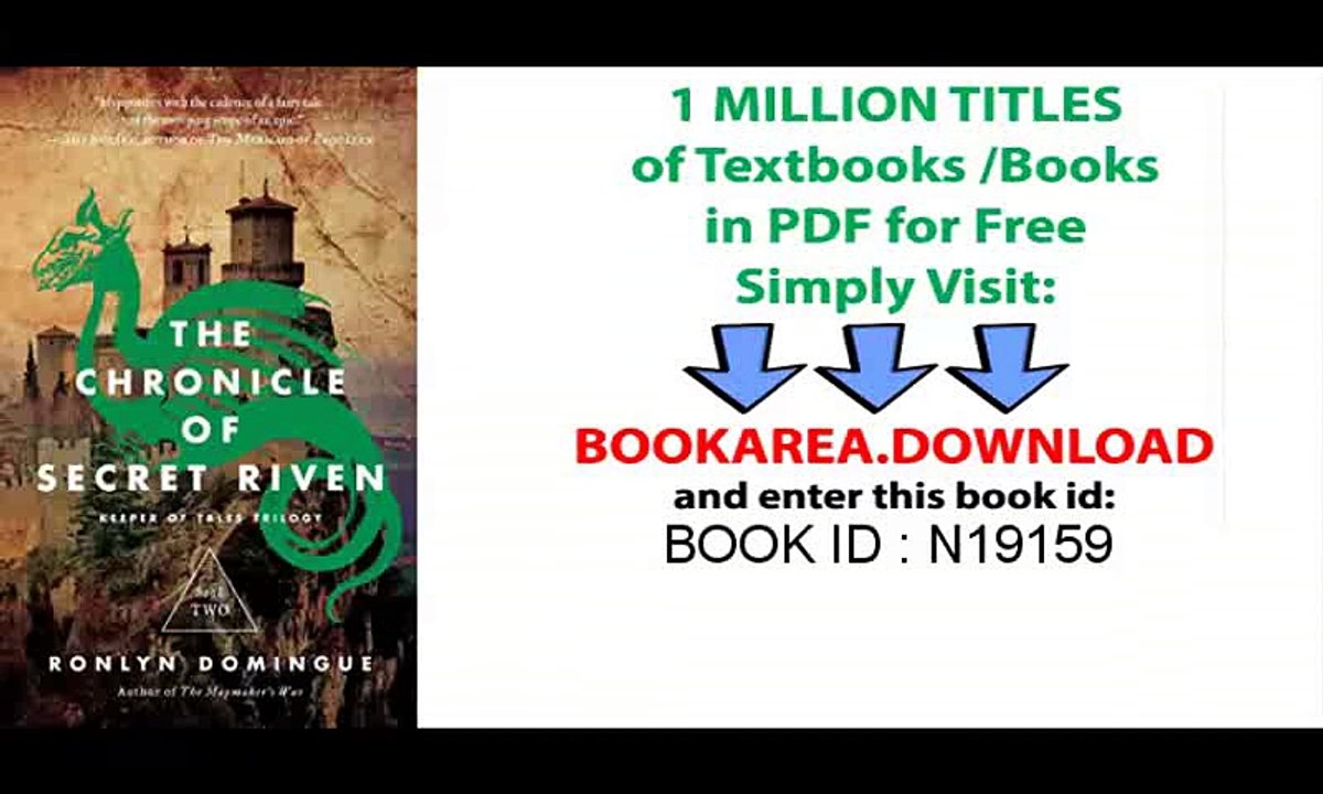 [Download] The Chronicle of Secret Riven_ Keeper of Tales Trilogy_ Book Two (The Keeper of Tales Trilogy) on Pdf