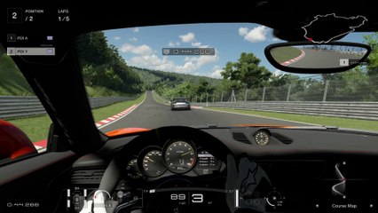 Gran Turismo Sport - Le Nürburgring en Porsche 911GT3