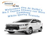 Innova Car hire Delhi - White Queen Travels