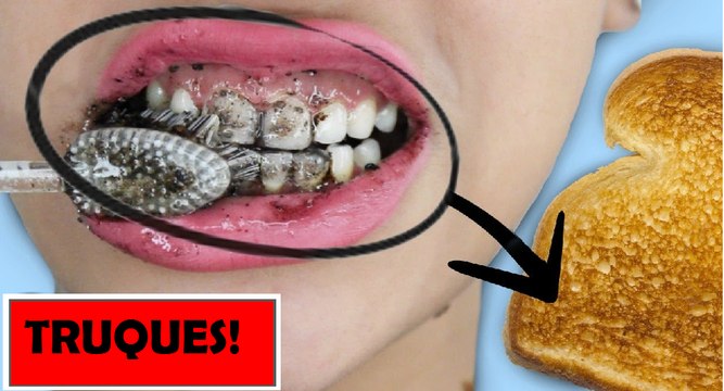 5 TRUQUES caseiros para CLAREAR os DENTES instantaneamente! Simple Life Hacks