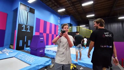 SUPER TRAMPOLINE PARK OBSTACLE COURSE
