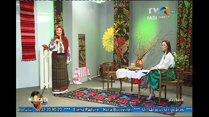 Elena Padure - Hora Bucovinei (Muzica ta - TVR Iasi - 19.05.2017)