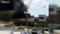 İstanbul’da hastanede korkutan yangın