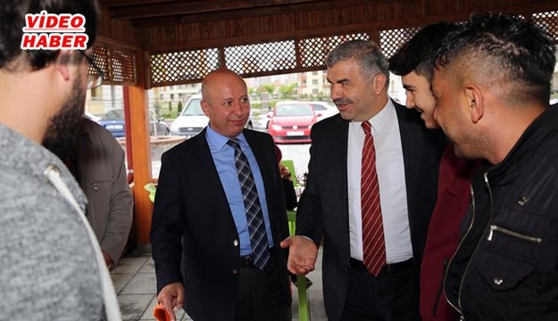 (22 MAYIS 2017) BAŞKAN ÇOLAKBAYRAKDAR, BAŞKAN ÇELİK’İ AĞIRLADI