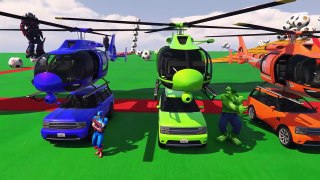 LEARN COLORS with Color Tractors & Spiderman Cartoon for Kids & Learning Video for Children