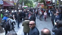 Gülmen ve Özakça'nın Açlık Grevine Destek Verenlere Polis Müdahalesi 1