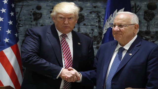 Trump and Rivlin deliver joint remarks