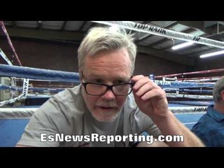 FREDDIE ROACH SAYS HE'S BEING TOLD "WE'RE CLOSE TO HAVING A DEAL" FOR POSTOL VS CRAWFORD