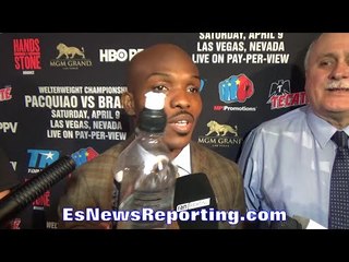 TIMOTHY BRADLEY EXPLAINS HOW THE SIMPLICITY OF TEAM PROVIDING WATER FOR HIM IS IMPORTANT???