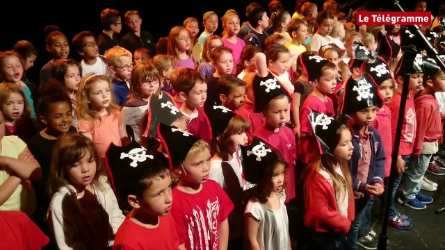 Quimperlé. 700 enfants donnent de la voix