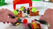 Disney Planes Fire and Rescue Toys Smoke Jumpers Angry Birds Pigs Lego Soccer Planes 2 Movie-2oTE