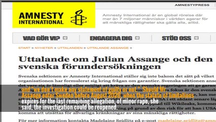 Julian Assange Rape Inquiry Is Dropped but His Legal Problems Remain Daunting