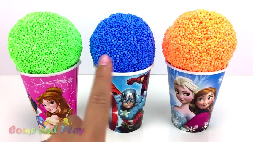 Super Surprise Play Foam Balls Surprise Toys Disney Kinder Joy Learn Colors Numbers Play Doh Ducks-VaV8uw