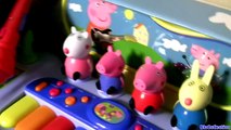 Peppa Pig Keyboard Piano with Microphone Peppa's Friends Juguete teclado con Micrófono de Pig George-cArE