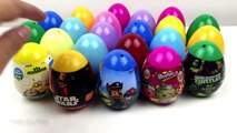 22 Surprise Eggs!!! Paw Patrol Shopkins Star Wars Ninja Turtle Lalaloopsy Minion Plus Loads More-C