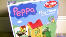 Peppa Pig Playhouse Blocks Playground Park with See-Saw & Slide - Juego Casa de Peppa Parco Giochi-1lppi