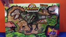 T-REX Cavator Dinosaur Game _ Excavate T-Rex Dinosaur Bones Like Operation Board Game Video-7sDzaUc
