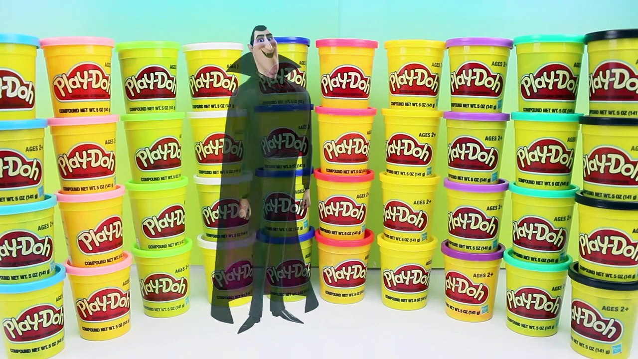 HOTEL TRANSYLVANIA 2  FRANKENSTEIN with Play-Doh Монстры на Каникулах-BGz2TD