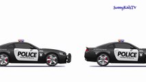 Cars and Trucks for kids Police car Learn colors Videos for children-mJh0Vdx