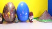 Giant DINOSAUR EGGS Surprise Toy Dinosaurs Jurassic World Toys, Volcano Egg, Dino Dig Videos-2HA