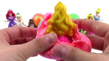 Play Doh Sparkle Disney Princess Dresses Surprise Eggs Magiclip Clay Modelling for Kids-TyxN24m