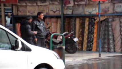 Gaziantep Islahiye'de Sağnak Yağış Etkili Oldu