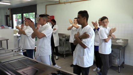 Projet 5 sens : les 3e1 en cuisine