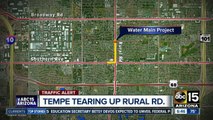 Water main project begins in Tempe