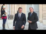 Francia - L'incontro Gentiloni - Macron all'Eliseo (21.05.17)