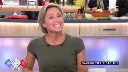 Anne-Sophie Lapix félicitée par Ségolène Royal