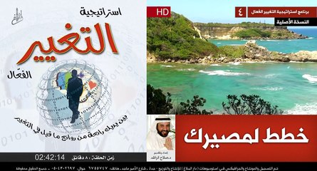 استراتيجية التغيير الفعال (4) خطط لمصيرك د صلاح الراشد