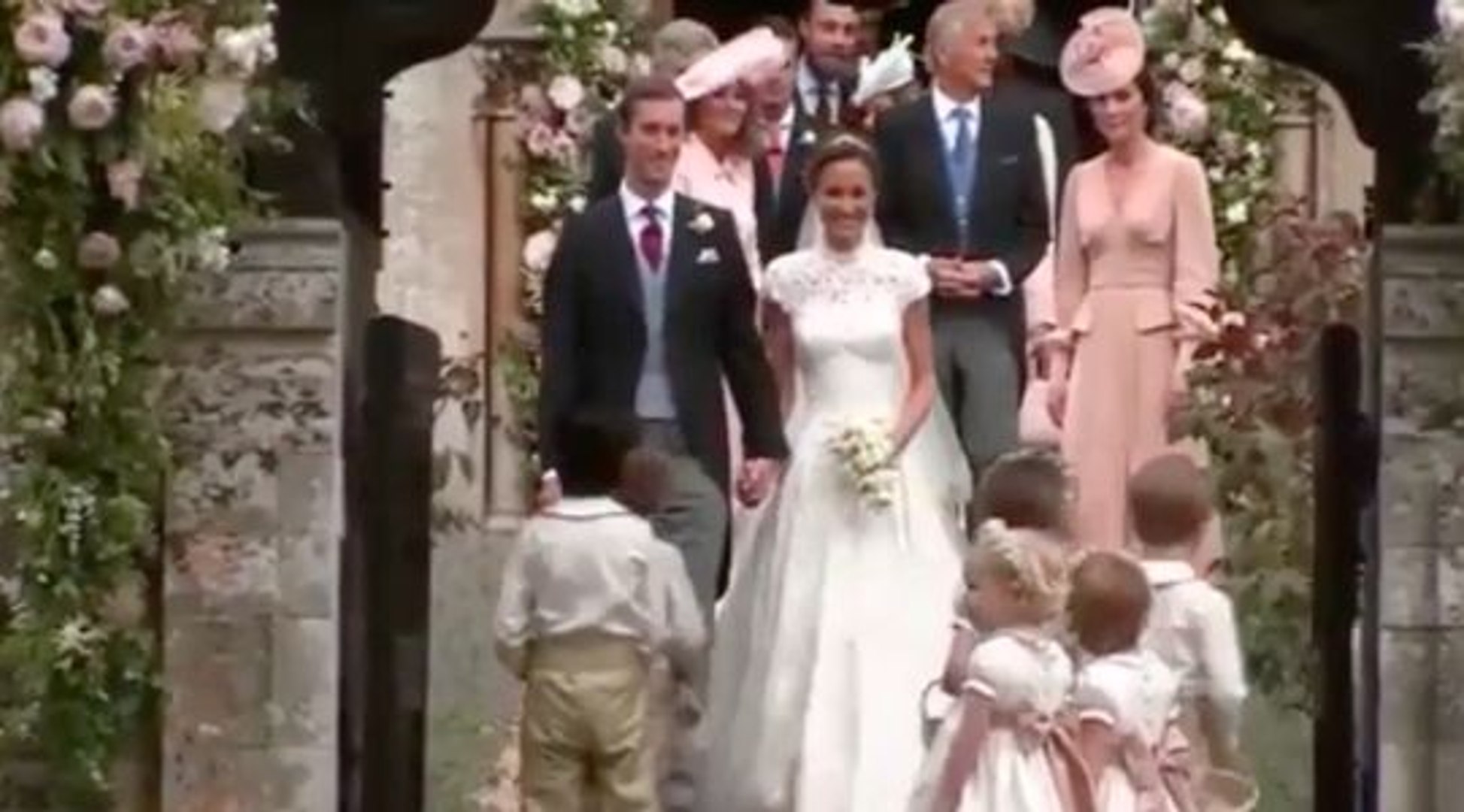 Les Images Du Mariage De Pippa Middleton James Matthews
