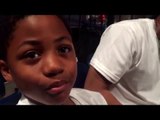 NAJEE THE GREAT future boxing star fan of floyd mayweather & adrien broner