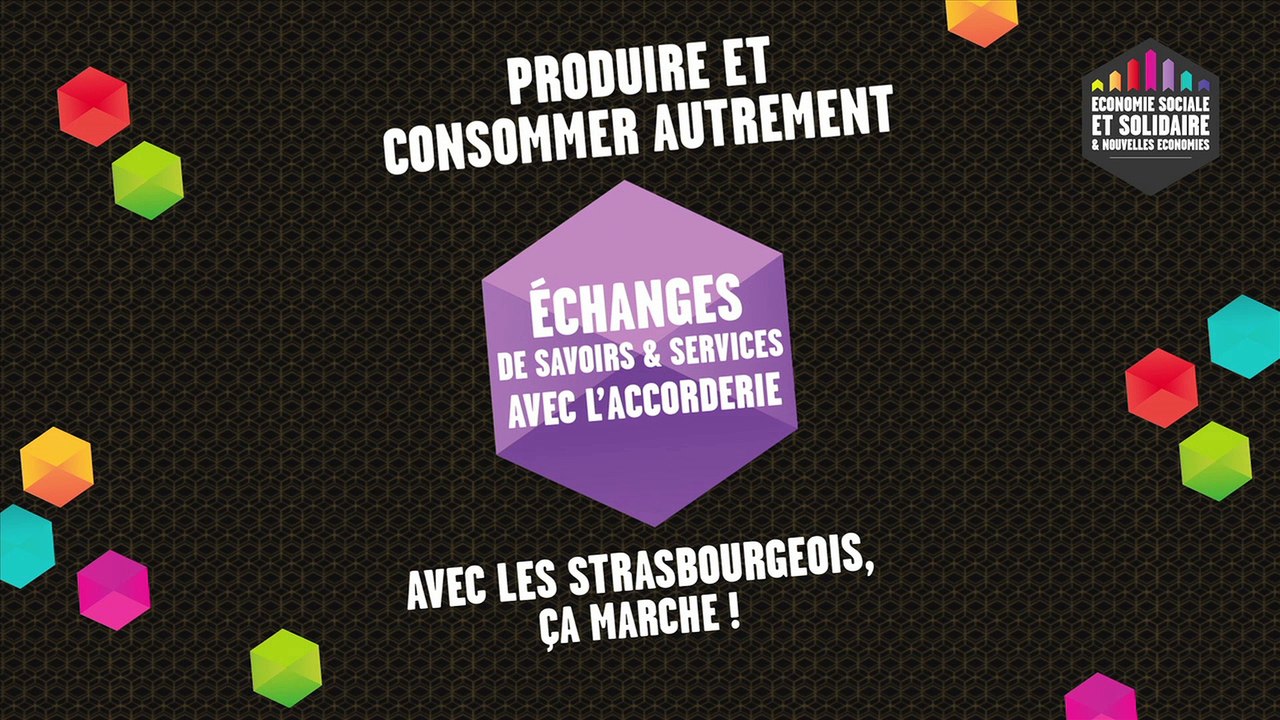 Echanges de savoirs et services avec l'Accorderie  - Economie sociale et solidaire
