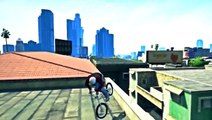 GTA 5 - BMX FREESTYLE 2 (GTA V BMX Stunt