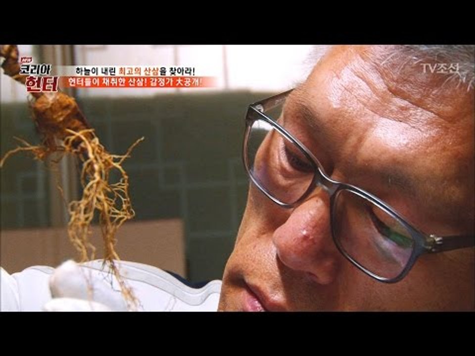 헌터들이 채취한 산삼! 그 놀라운 감정가 대공개! [뉴 코리아 헌터] 51회 2017...