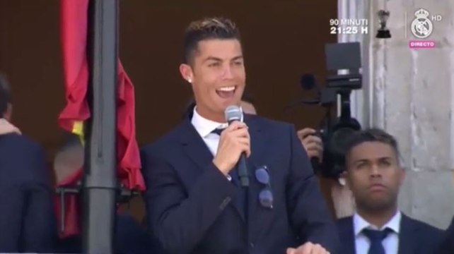 Le Siiiii ! de CR7 pour fêter le titre