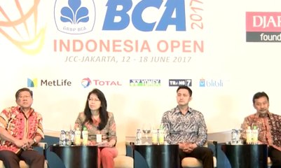 Jelang Indonesia Open Super Series 2017