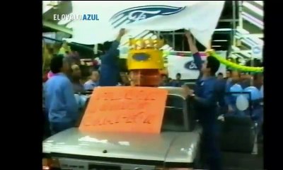 Ultimo Falcon fabricado en la Planta Pacheco el 10 de septiembre de 1991