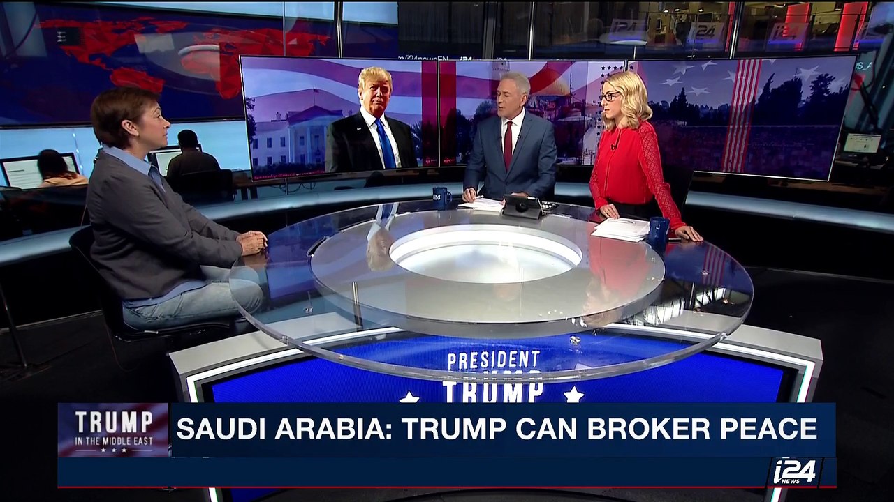 Saudi Arabia: Trump can broker peace | Monday, May 22nd 2017