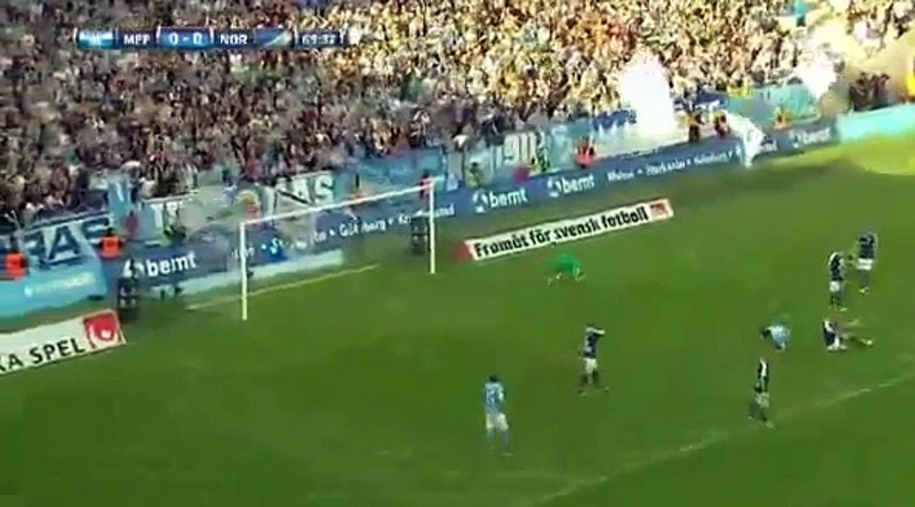 Malmoe 1:2 Norrkoping (Swedish Allsvenskan. 21 May 2017)