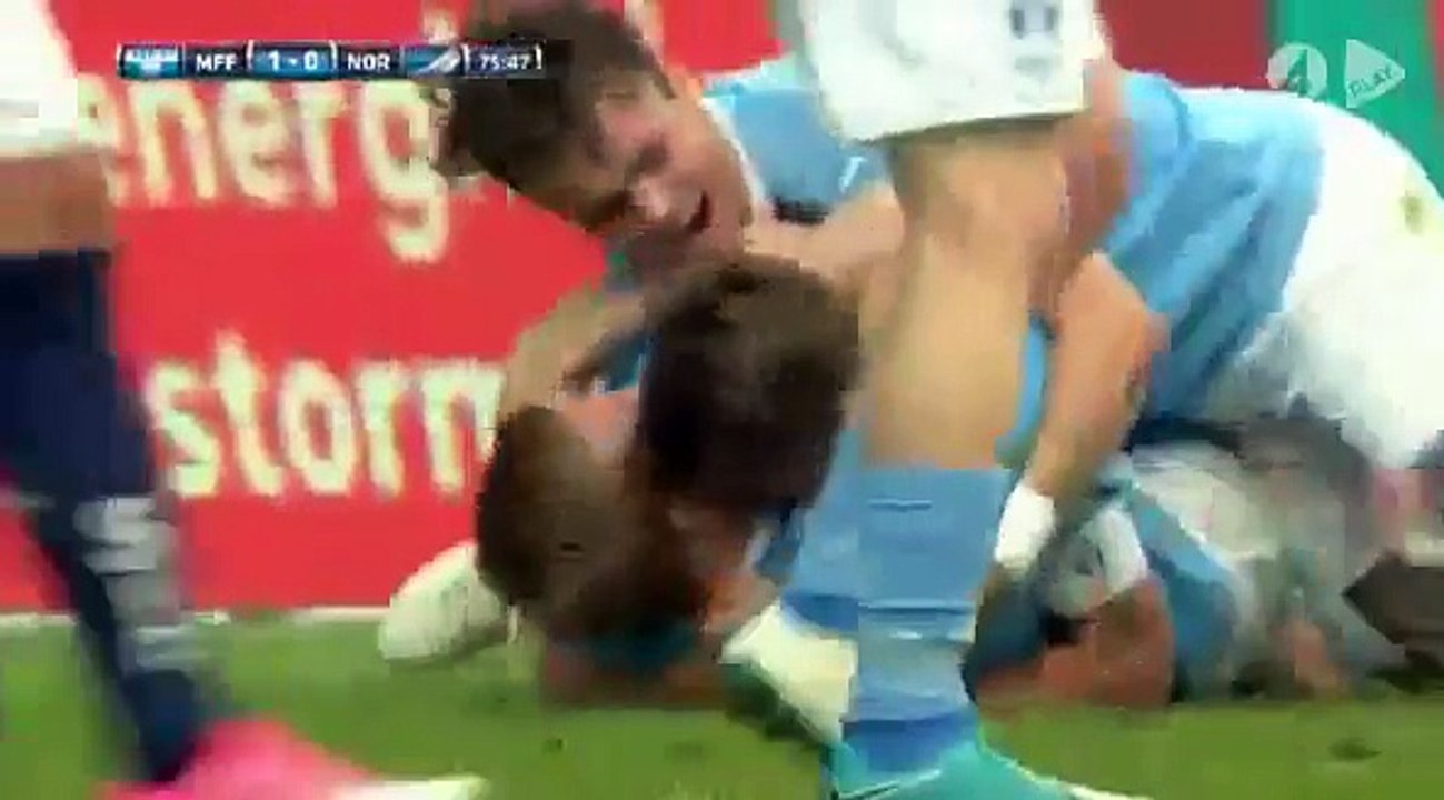 Malmoe 1:0 Norrkoping (Swedish Allsvenskan. 21 May 2017)