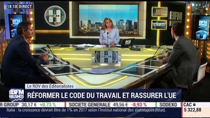 Le Rendez-Vous des Éditorialistes: Comment réformer le Code du travail et rassurer l'UE ? - 22/05