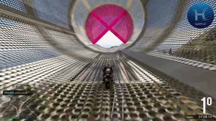 GTA V Online PC - Corrida Acrobática - Descida Montanhosa